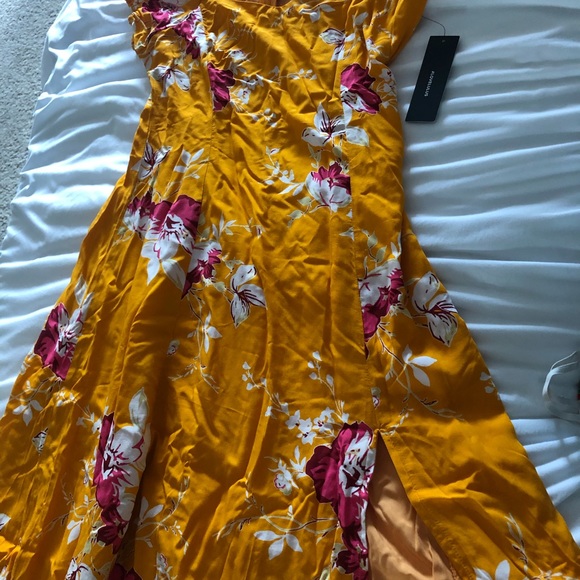 NWT Lulus size S beautiful summer midi dress - Picture 4 of 5
